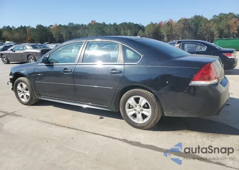 2012 Chevrolet Impala Ls z USA, uszkodzony, nr VIN 2G1WF5E38C1132062